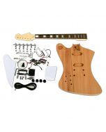 left handed guitar kit FB with 1 piece mahogany