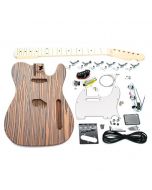 Guitare en Kit - TL style Zebrawood